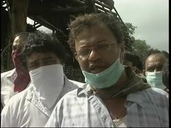 Aftermath of monsoon floods in which hundreds died News Clip