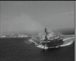 THE QUEEN WITH THE HOME FLEET News Clip