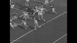 Michigan State v. UCLA at 1954 Rose Bowl game in Pasadena, CA News Clip