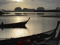 life of fisherman Stock Footage