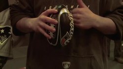 CLEAN: All hands on deck for Superbowl aboard the USS Kearsarge News Clip