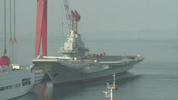 CLEAN : Chinas aircraft carrier puts naval ambitions on show News Clip