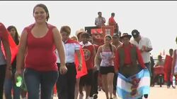 Pilgrimage for Argentinian outlaw turned popular saint News Clip