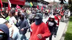 CLEAN: Violent demonstrations on the May Day News Clip