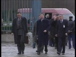FRANCE: DELEGATION'S ARRIVE FOR PEACE TALKS News Clip