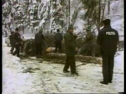 ROMANIA: SNOW &amp; RAIN STORMS HIT COUNTRY News Clip