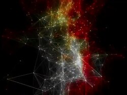 Connections background loop Stock Footage