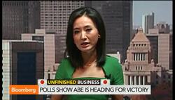 Polls Show Abe Poised to Win Re-Election News Clip