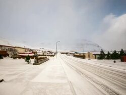 HD Time-lapse: Mountain Snaefellsnes Peninsula, Grundarfjordur city Iceland Stock Footage