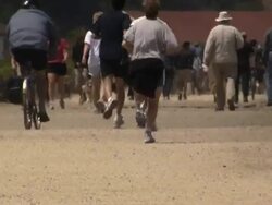 RUNNING V.4  (HD) Stock Footage