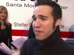 INTERVIEW: Pete Wentz on being a part of the night at the The American Red Cross Santa Monica Chapter's Annual Red Tie Affair at Santa Monica CA. (Footage by WireImage Video/GettyImages) Stock Footage