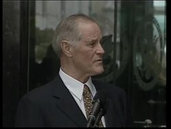 Cheney, Powell and Canadian FM comment on Iraq News Clip