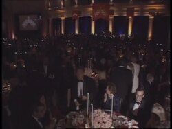 USA: WASHINGTON:  MARGARET THATCHER:  70TH BIRTHDAY SPEECH News Clip