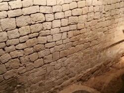 Roman Barcino, Roman remains, Barcelona, Spain. Stock Footage