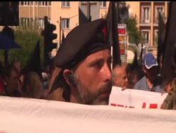 Greek civil servants walked off the job on a 24-hour strike Wednesday, paralyzing the public sector in a protest over ever-deeper austerity measures applied as the government struggles to avoid a catastrophic default. Instructional Video