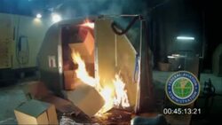 New U.S. government tests raise concern that bulk shipments of rechargeable lithium batteries carried as cargo on passenger airliners are susceptible to fires or explosions that could destroy the planes. (Dec. 2) News Clip