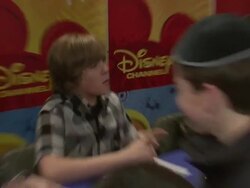 Cast of The Suite Life on Deck at World of Disney in New York Stock Footage