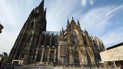Cologne Cathedral Stock Footage