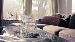 Broken Glass of Tea Stock Footage