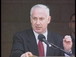 Israel - Netanyahu back tracks on his proposal News Clip