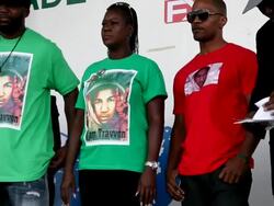Jamie Foxx at The Trayvon Martin Foundation Presen Stock Footage