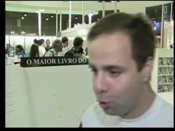 Brazil seeks to beat Guinness World rec with a giant book during Rio Book Fair News Clip