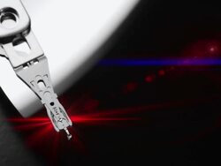 Computer Hard Drive Writing Stock Footage