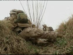 Embed video of US Marines during offensive News Clip