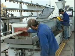 Houses made of coffee grinds News Clip