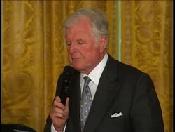 Sen. Ted Kennedy said it is time to reform the nation's health care system. The senator, who is battling a brain tumor, spoke at a health care summit being hosted by the White House. Instructional Video
