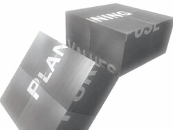 Strategic planning cube. Loop. Stock Footage