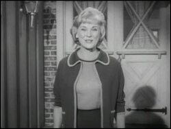 1961 Studebaker Lark commercial with Connie Hines Stock Footage