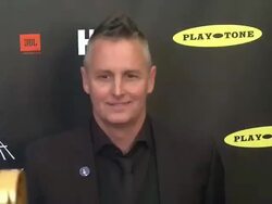 Mike McCready at 28th Annual Rock and Roll Hall Of Fame Induction Ceremony - Arrivals 4/18/2013 in Los Angeles, CA.(Footage by WireImage Video/Getty Images Entertainment Video) Stock Footage