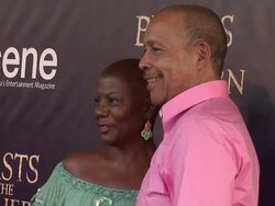 Zardis Nichols & Lance Nichols at Fox Searchlight Pictures And Cinereach Present 'Beasts Of The Southern Wild' Premiere & Party, New Orleans, Louisiana, 06/25/12. Stock Footage