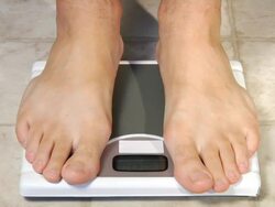 Body Weight Scale Stock Footage