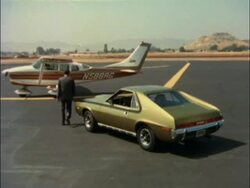 1970 AMC AMX sports car montage Stock Footage