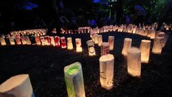 ZÅjÅ-ji Candle Night Stock Footage