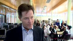 Nick Clegg soundbite on tackling wage gap between male and female employees News Clip