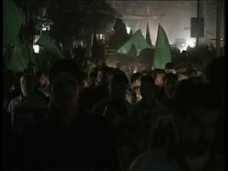 Demonstration against Israeli army operation in Beit Hanun News Clip