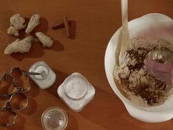 Making Cookies Stock Footage