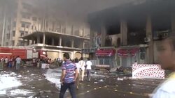 CLEAN : Yemeni forces and Al Qaeda militants clash in Aden News Clip