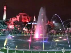 Hagia Sophia, Istanbul, Turkey Stock Footage