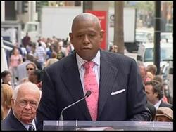 Oscar winner Forest Whitaker receives his star on the Walk of Fame News Clip