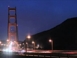 Golden Gate Pre-Dawn Stock Footage