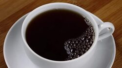 Coffee Bubbles Stock Footage