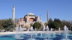 Hagia Sophia (Ayasofya) Stock Footage