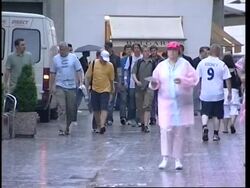 Security preps for England's decisive game v Sweden Instructional Video