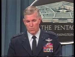 Pentagon briefing on Afghan campaign, Bush on war on terror Instructional Video