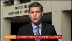 U.S. Jobless Rate Falls to 5.9% as Payrolls Surge 248K News Clip