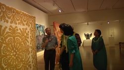 Japanese royals visit Honolulu Museum of Art in Hawaii Instructional Video